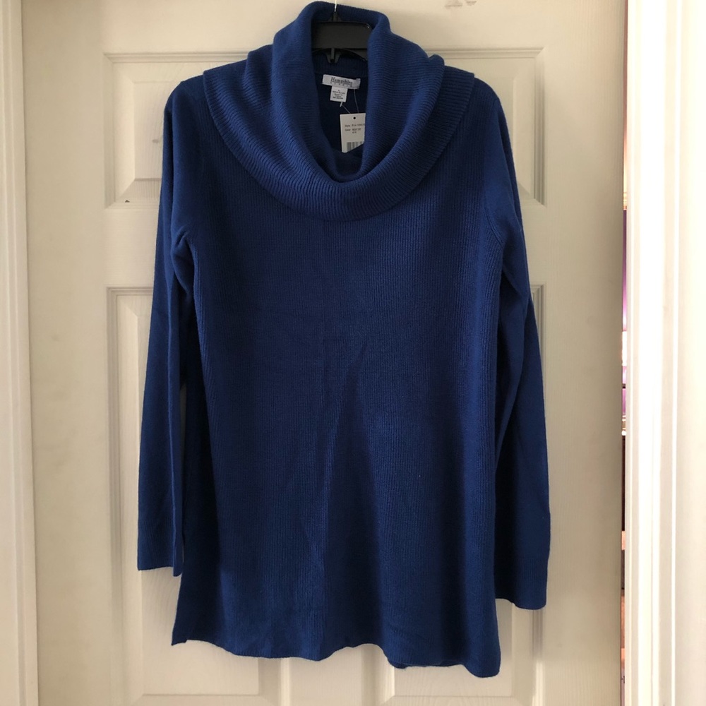 Blue long sweater by Hampshire